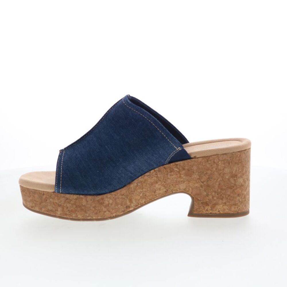 Clarks Womens Nerisa Vine Blue Shoes (NWT) - Picture 5 of 7